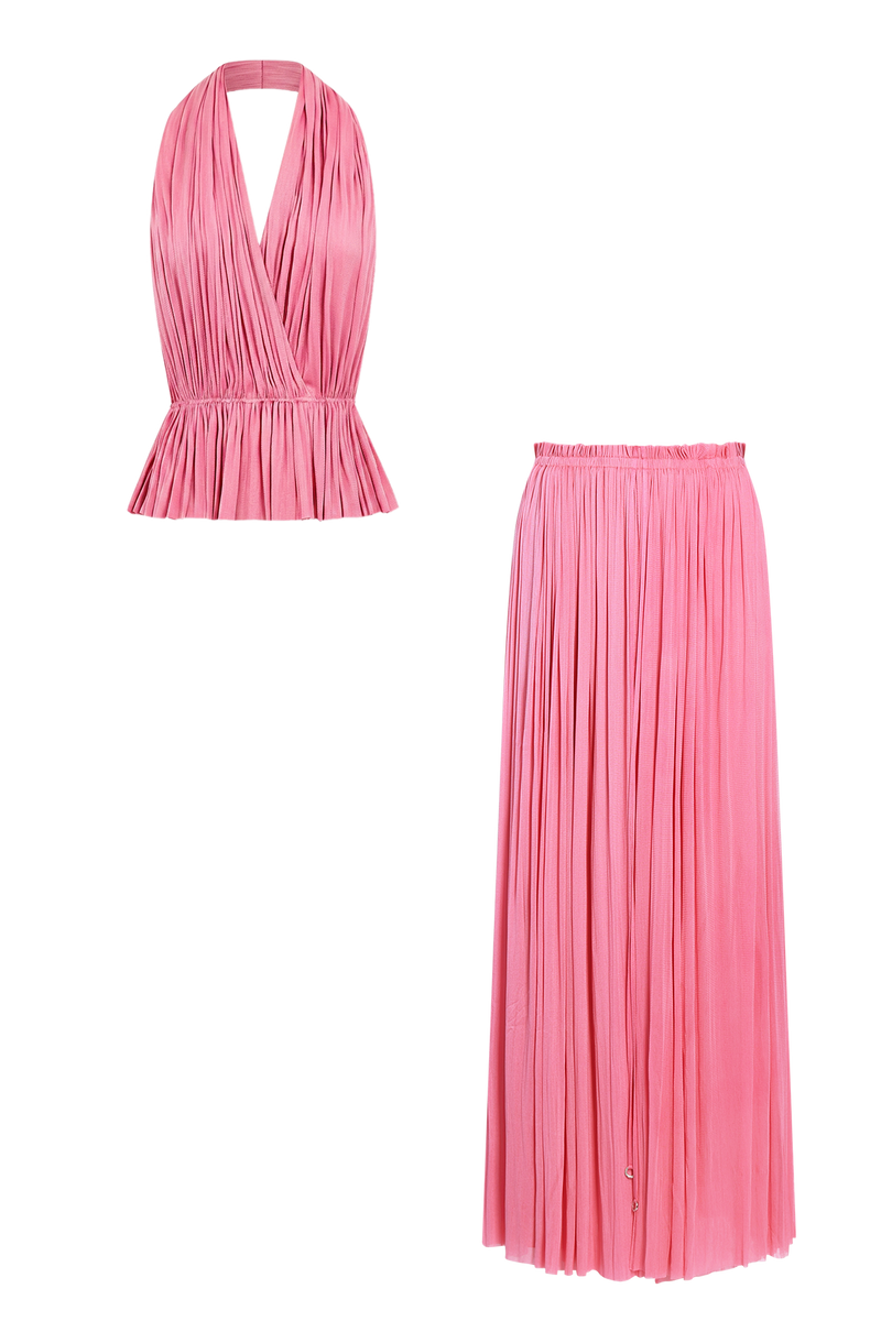 Bubble Silk Tulle Top & Skirt