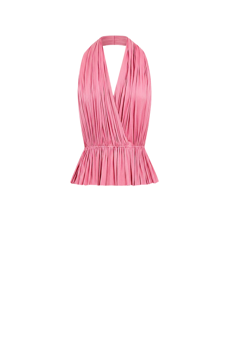 Bubble Silk Tulle Top
