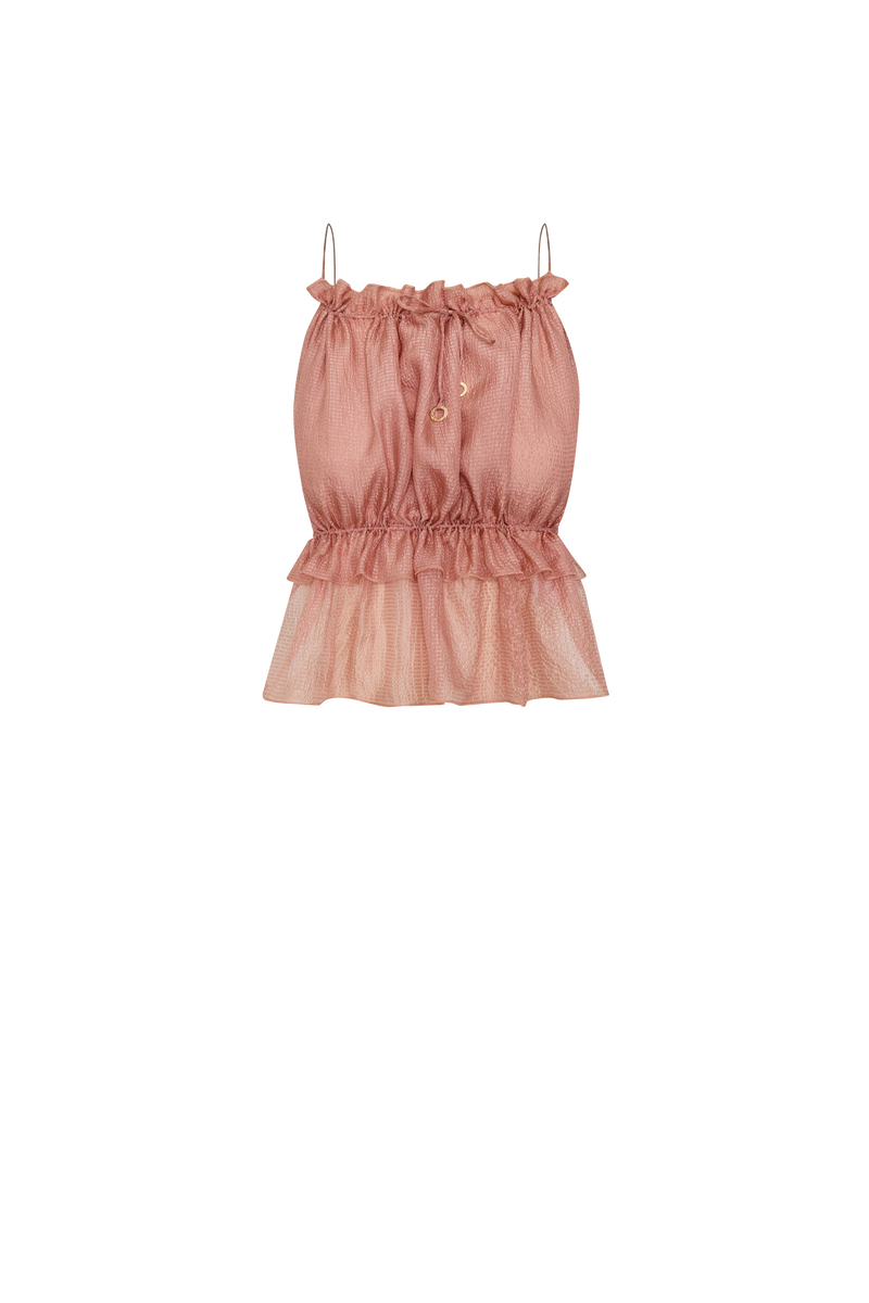 String Silk Top