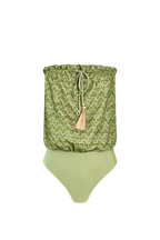 Cactus Knit Bandeau Swimsuit