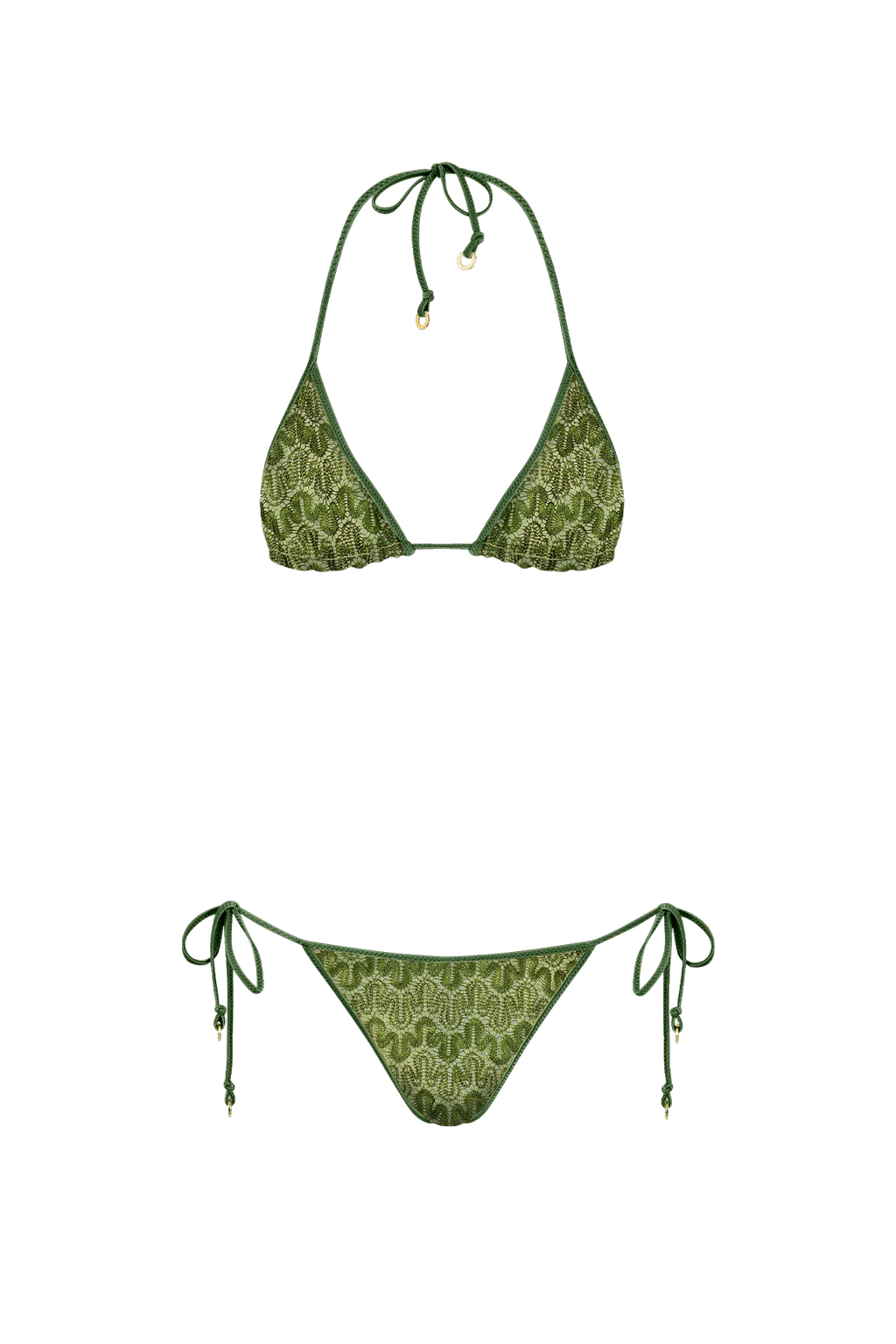 Knit Triangle Bikini