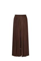 Chocolate Silk Tulle Skirt