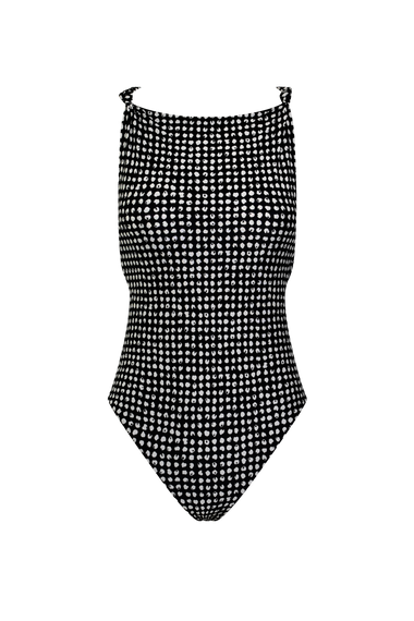 BW Polka Swimsuit, black and white, HANNE BLOCH
