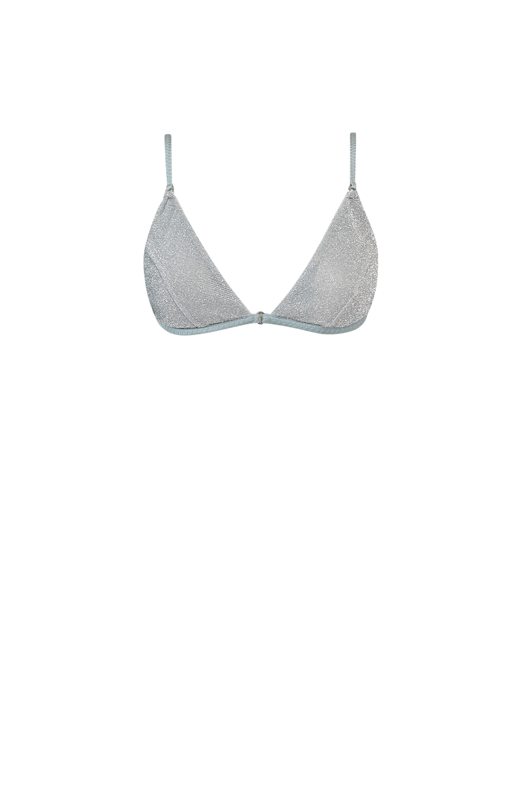 Ice Blue Glitter Top