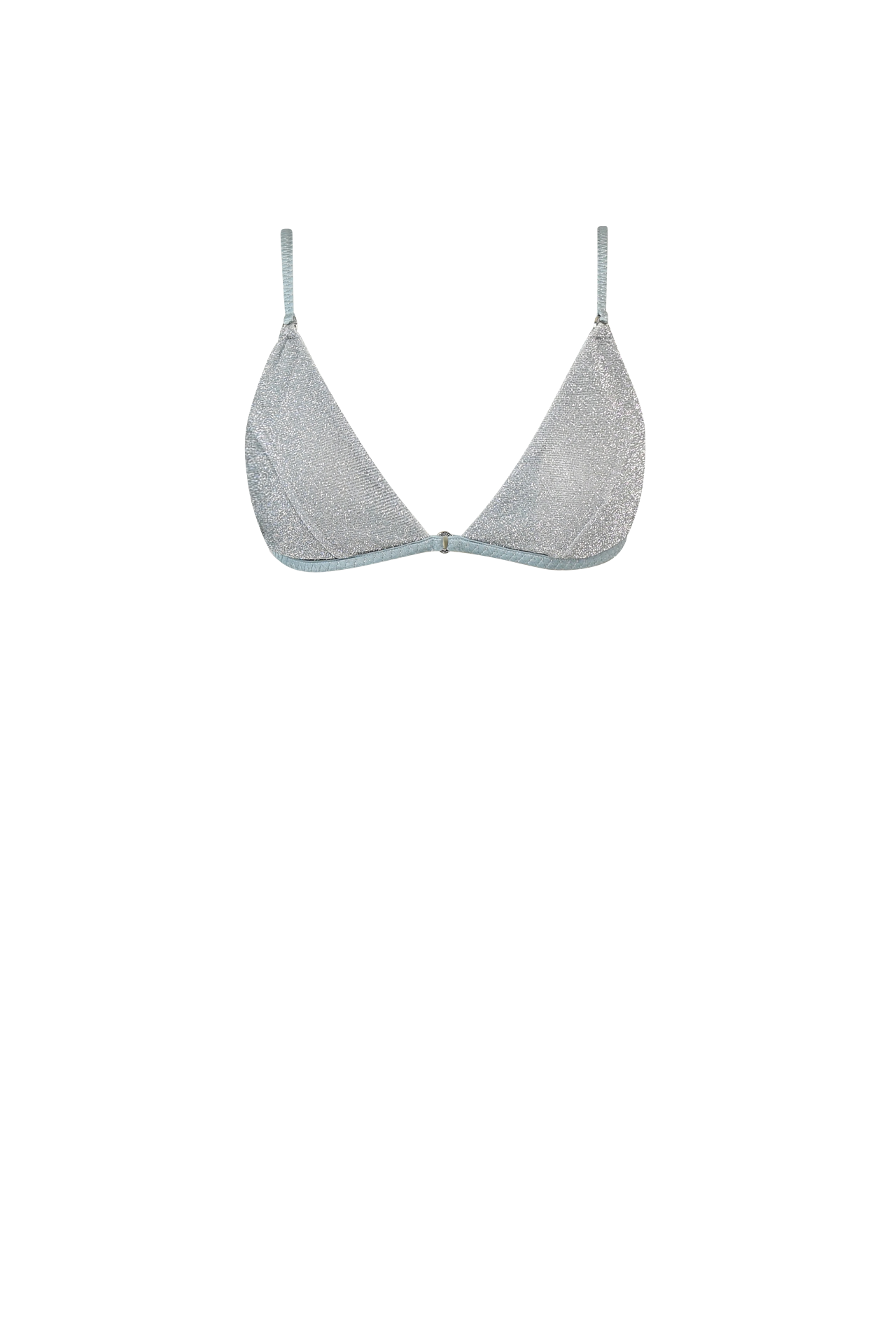 Ice Blue Glitter Top