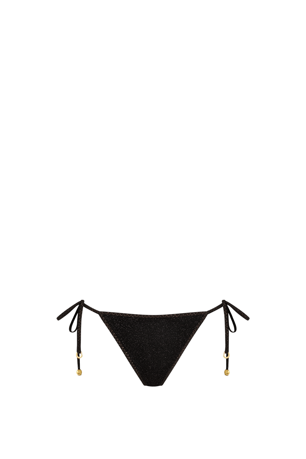 Black Glitter Triangle Bottom