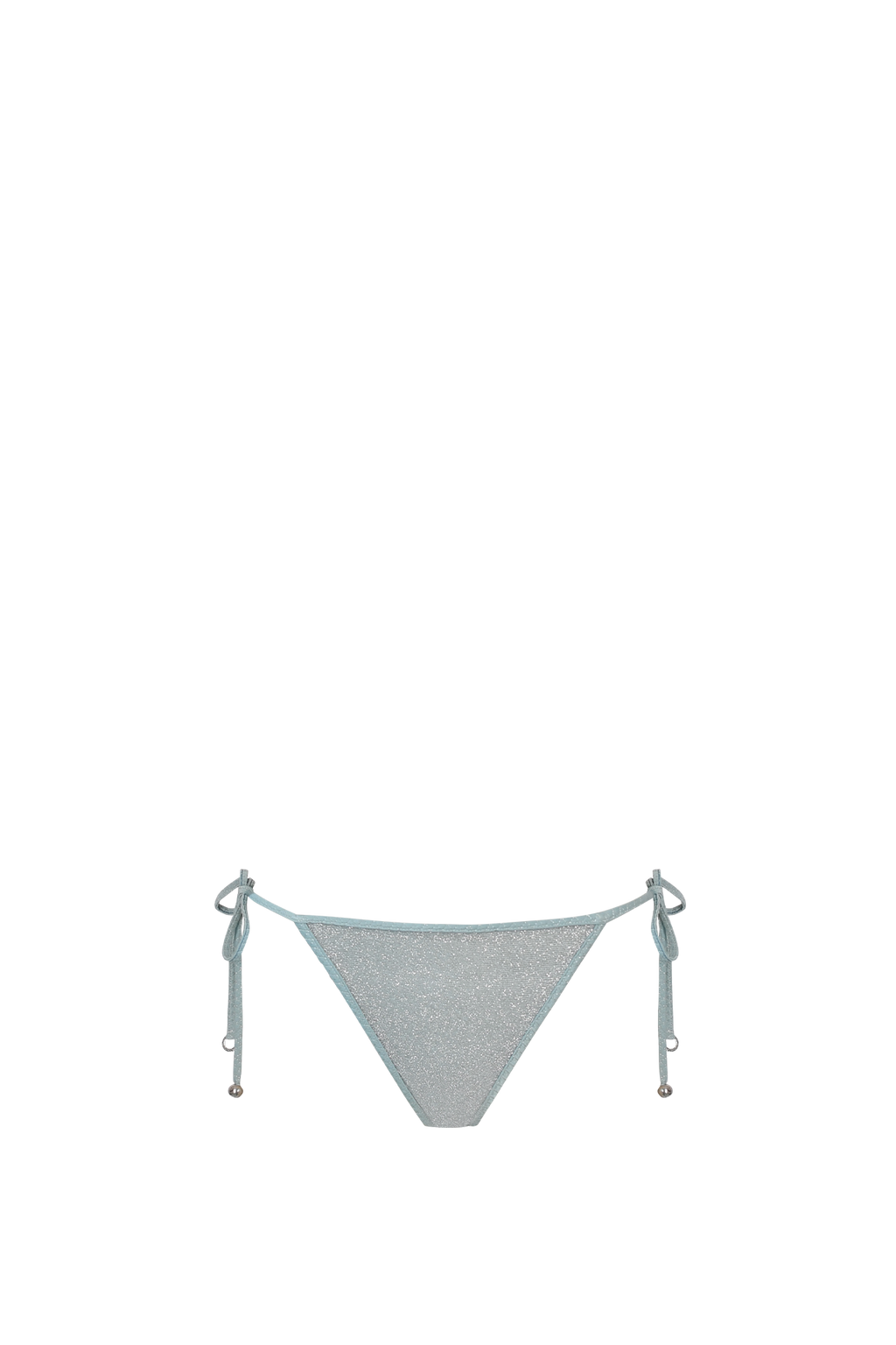 Ice Blue Glitter Triangle Bottom