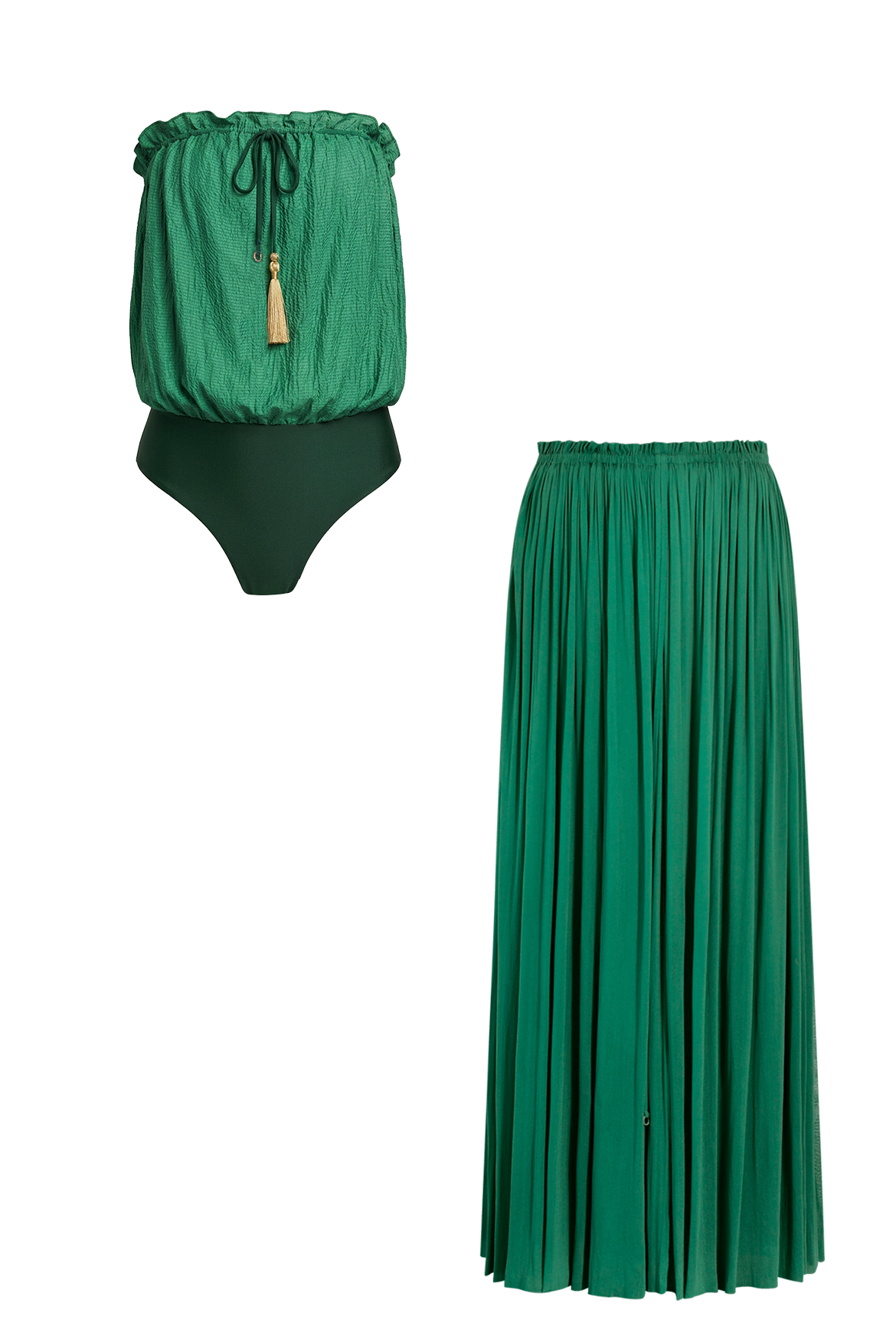 Silk Bandeau Set