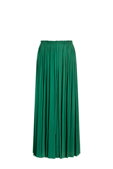 Forest Green Silk Tulle Skirt, floor-length 100% Grade 6A mulberry silk tulle, HANNE BLOCH