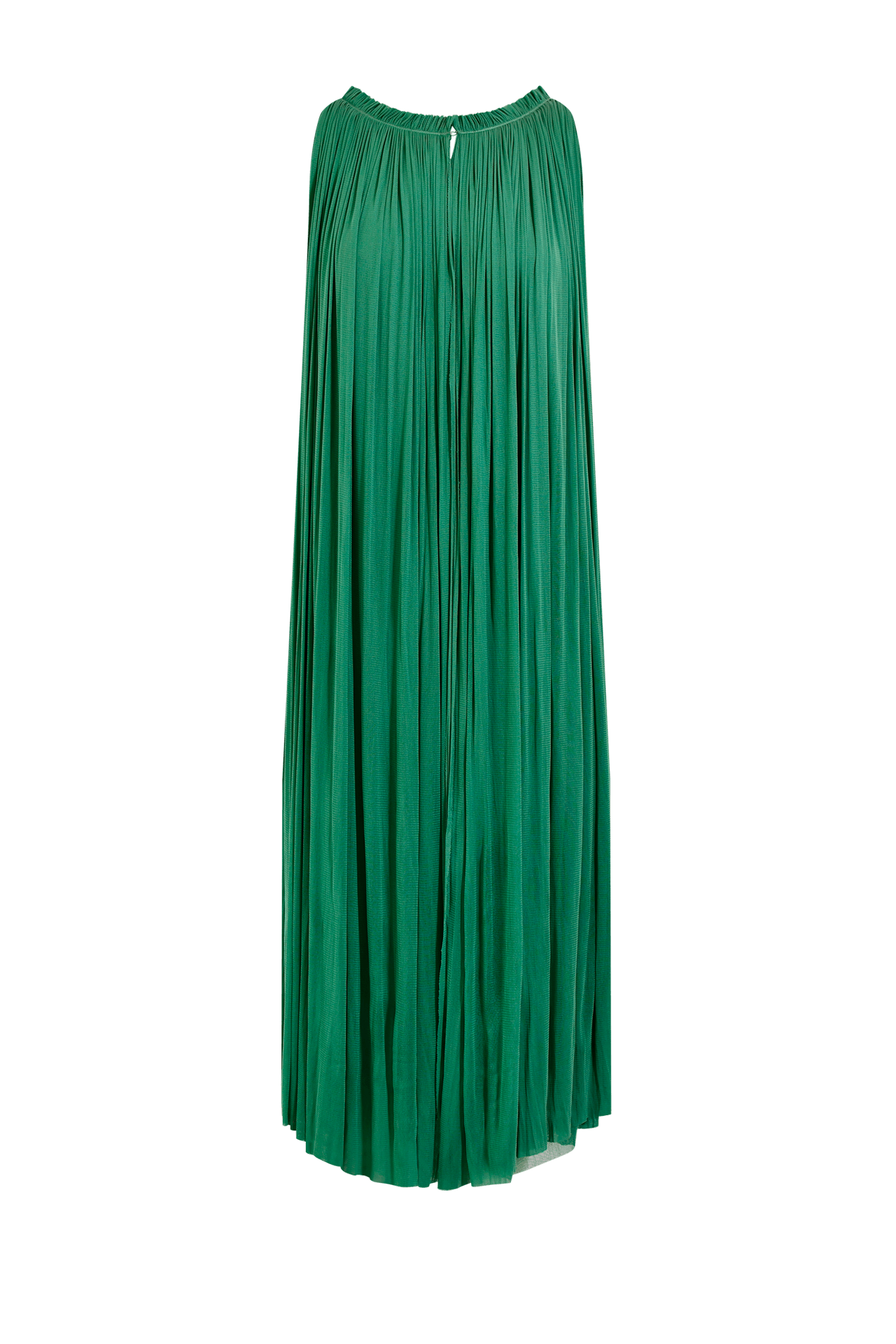 Silk Tulle Halter Dress