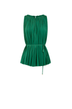 Silk Tulle Halter Top