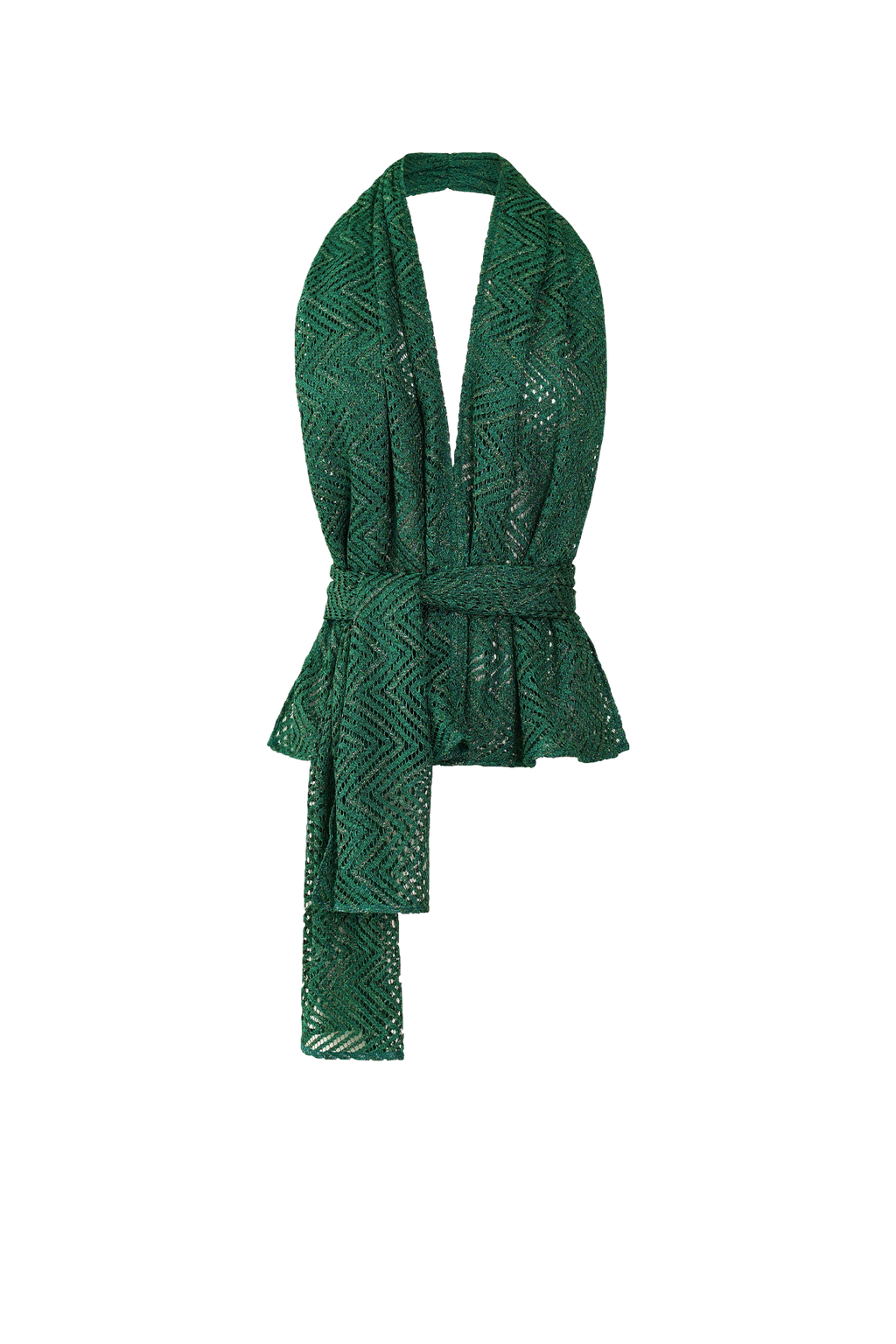Knit Scarf Set / Top