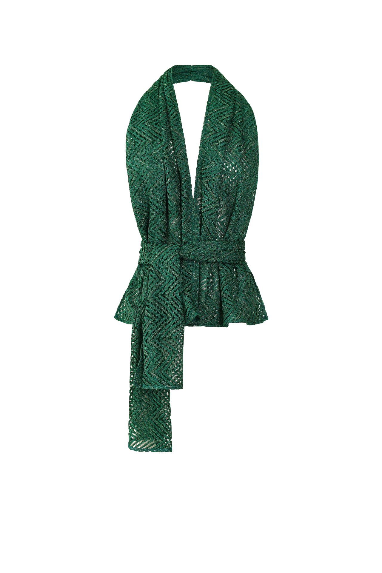 Knit Scarf Set / Top