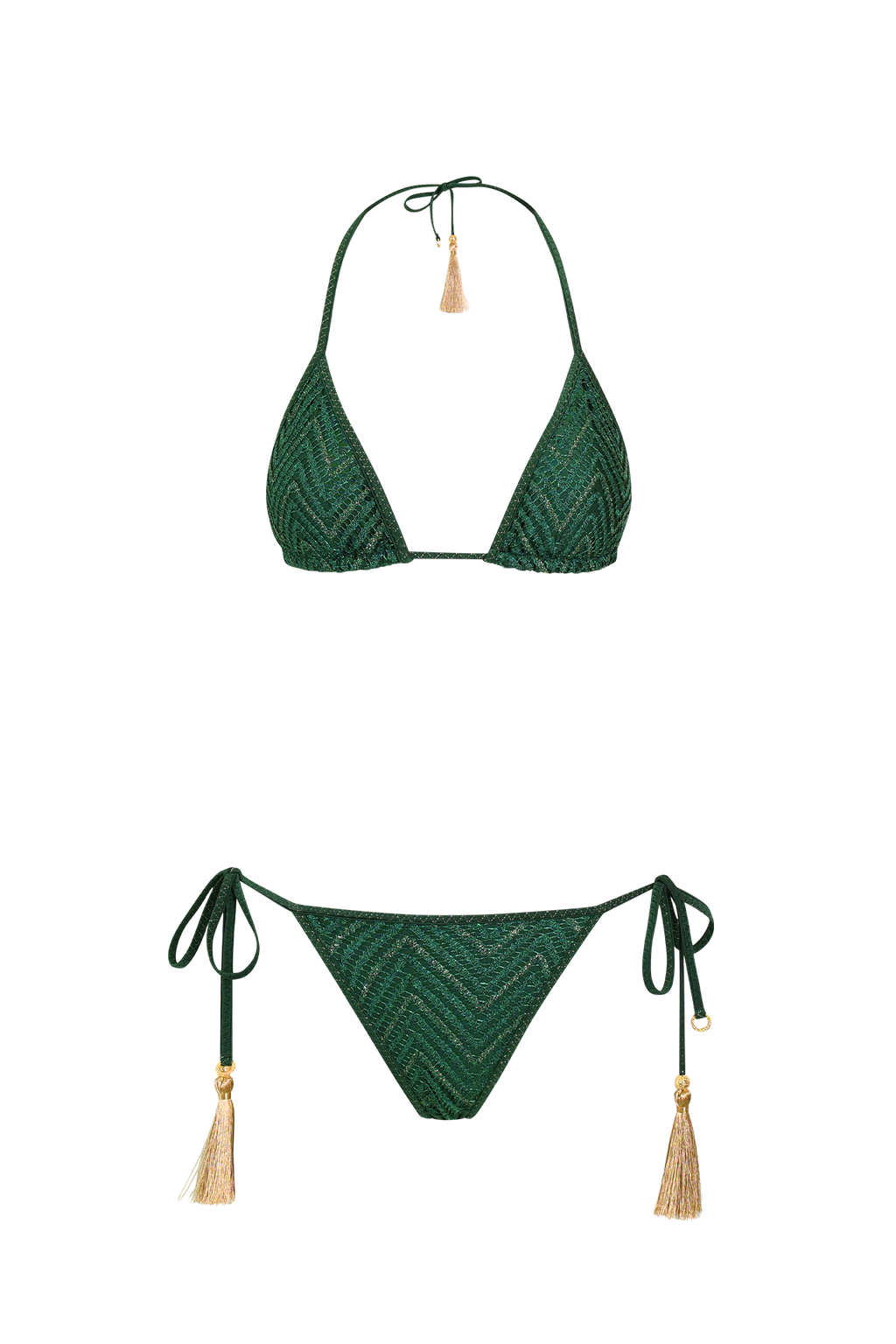 Knit Triangle Bikini