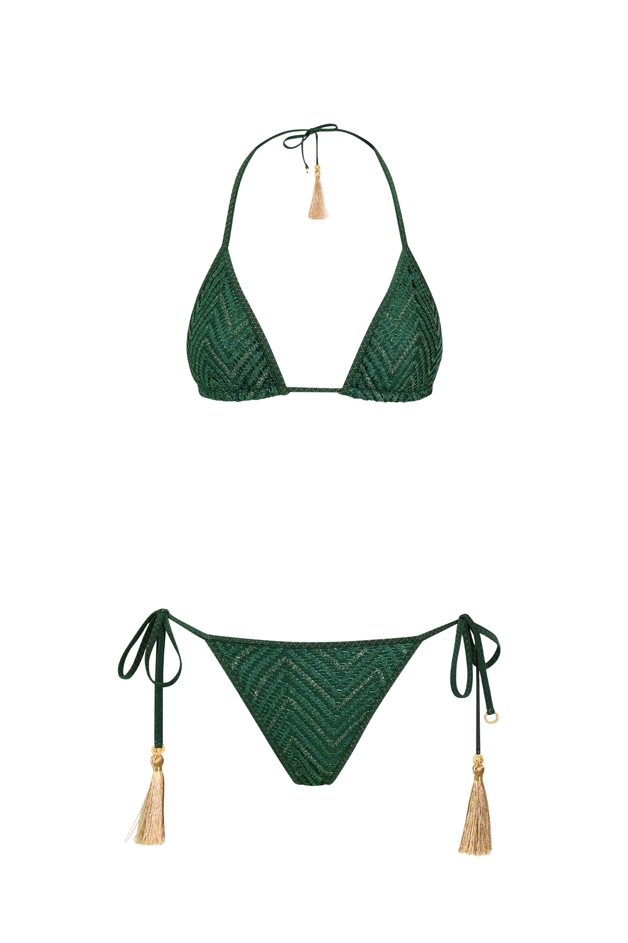 Knit Triangle Bikini