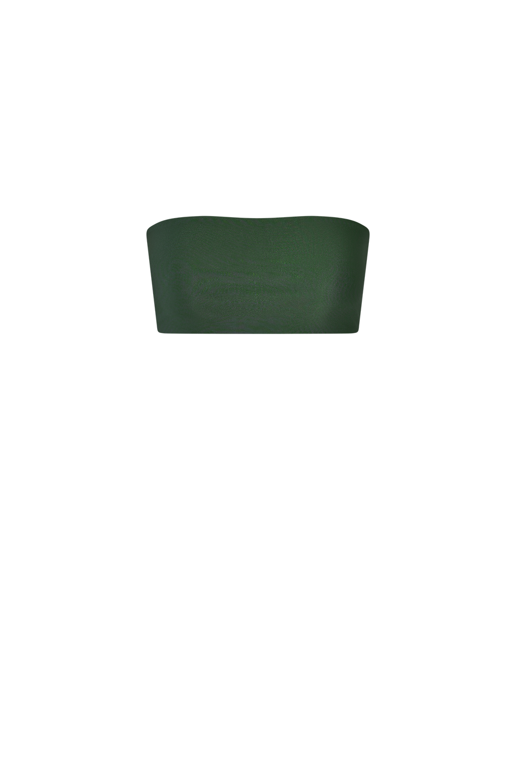 Forest Green Bandeau Top swim top, image 2, HANNE BLOCH