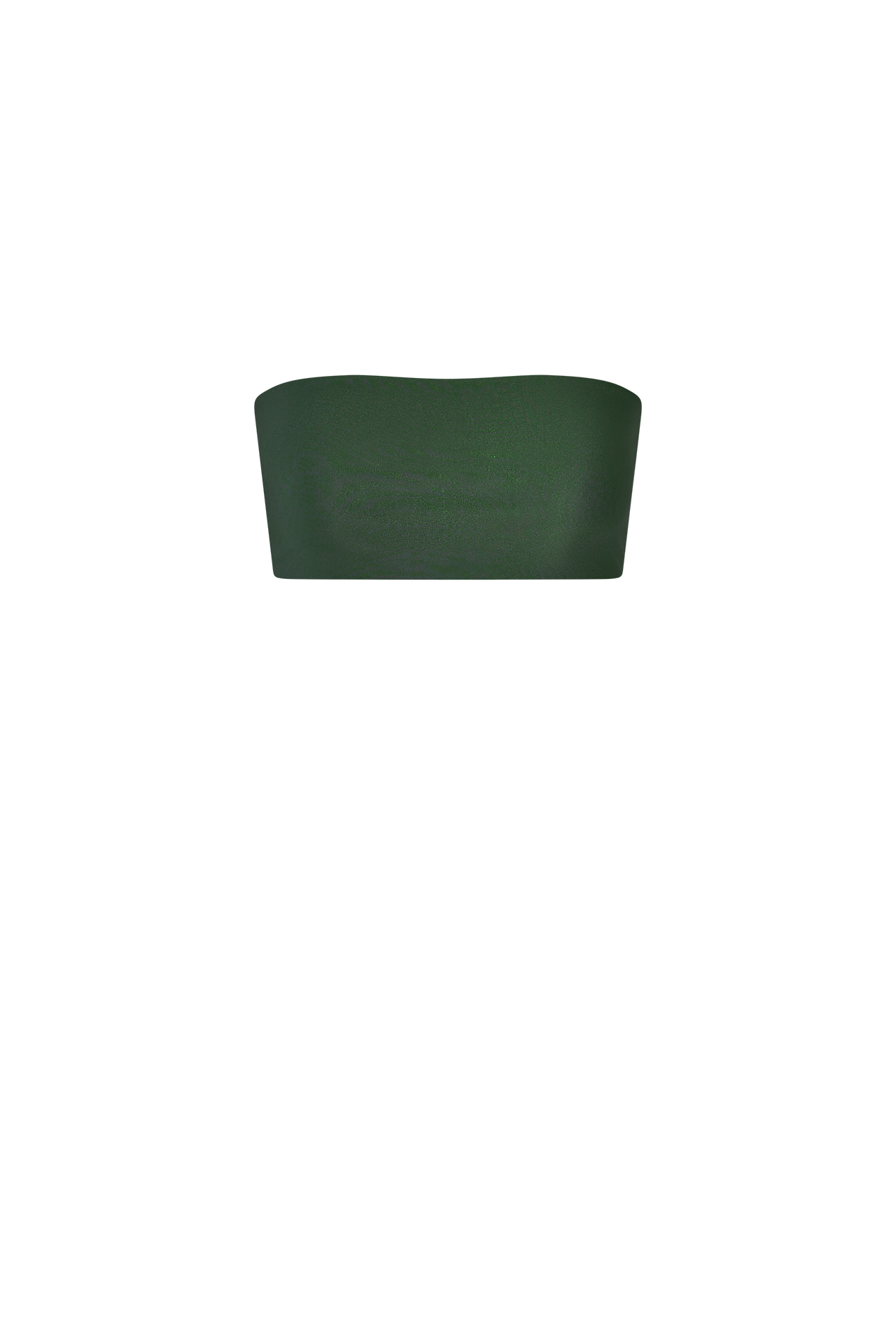 Forest Green Bandeau Top swim top, image 2, HANNE BLOCH