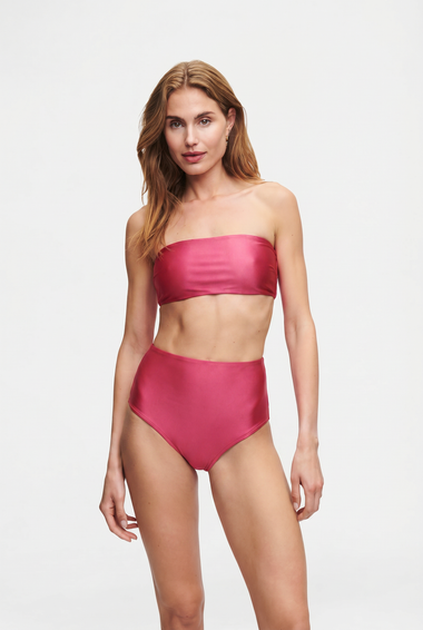 Pink High Brief swim bottom, HANNE BLOCH