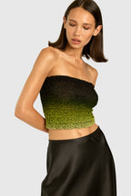 Lime Nido Silk Top