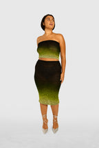 Lime Nido Silk Top