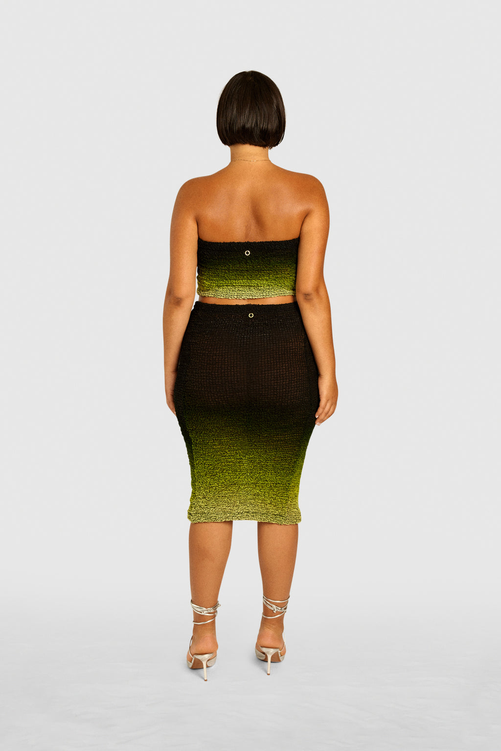 Lime Nido Silk Top