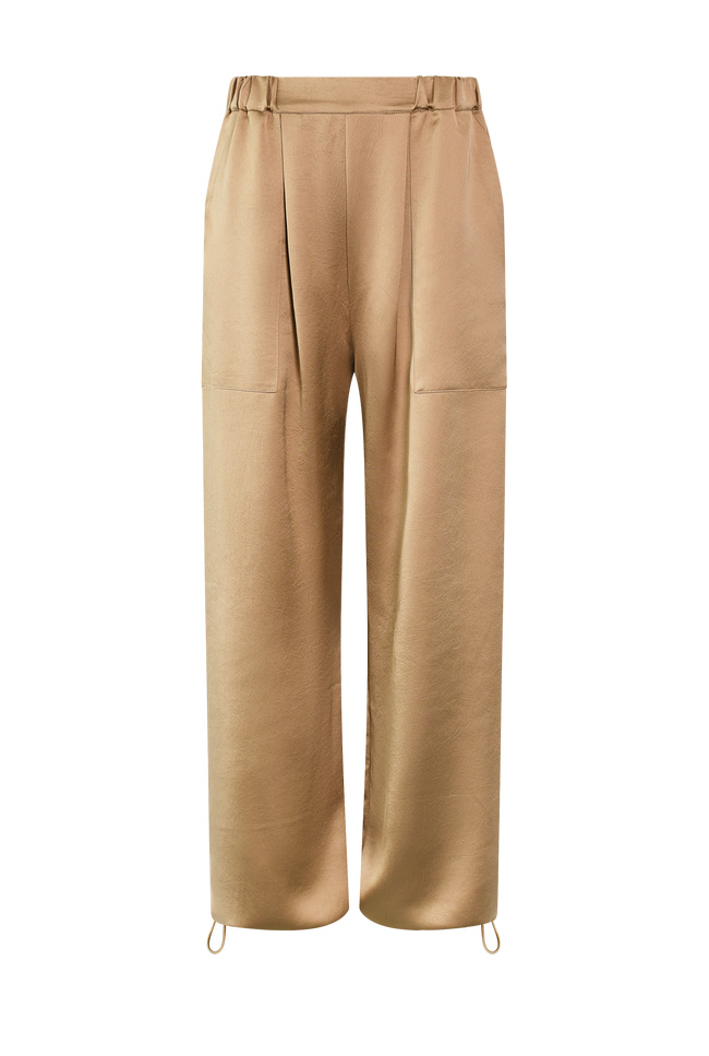 Bronze Satin Trousers
