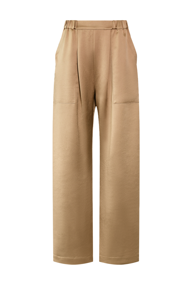 Bronze Satin Trousers