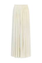 Ivory Silk Tulle Skirt