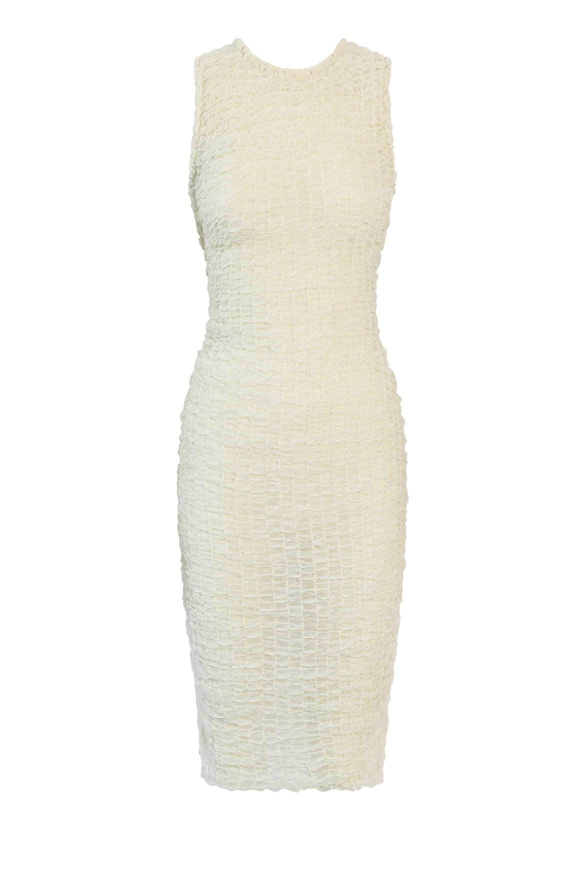 Ivory Smock Kleid