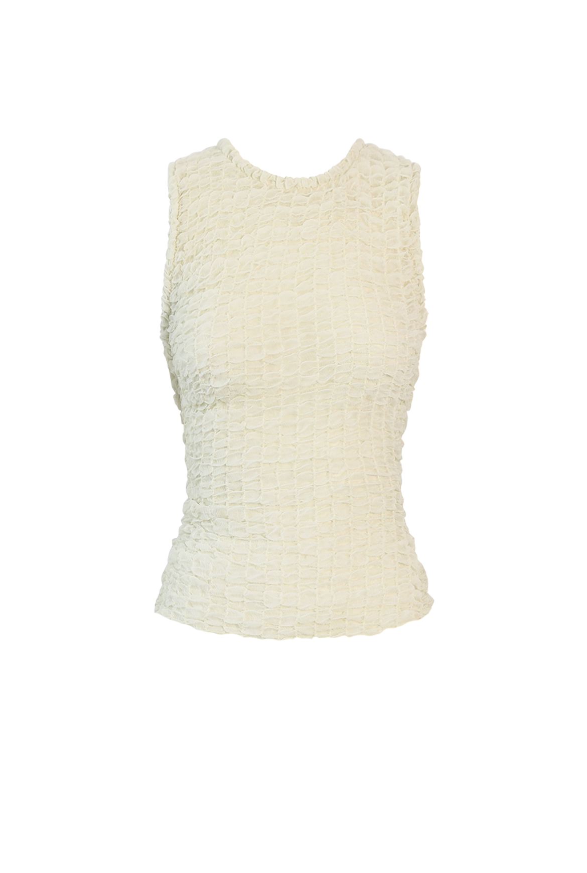 Ivory Smock Top