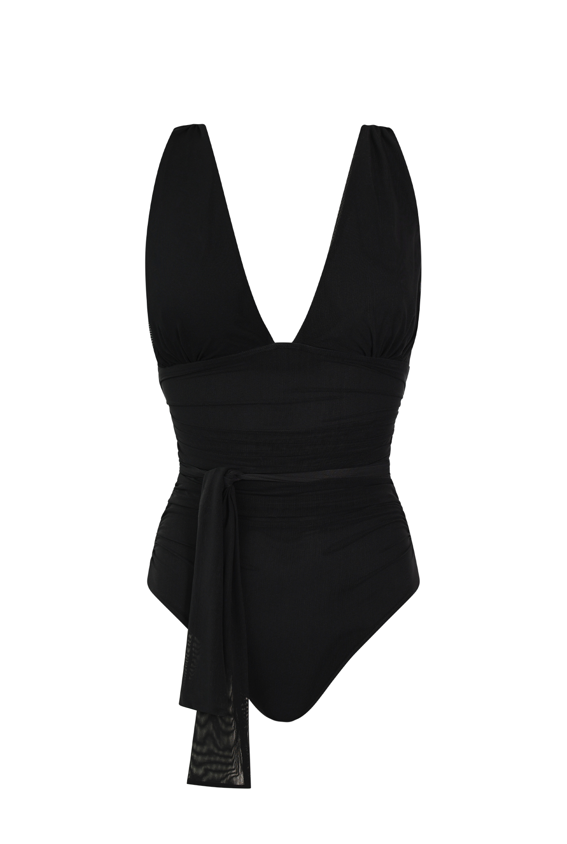 Black Tulle Swimsuit