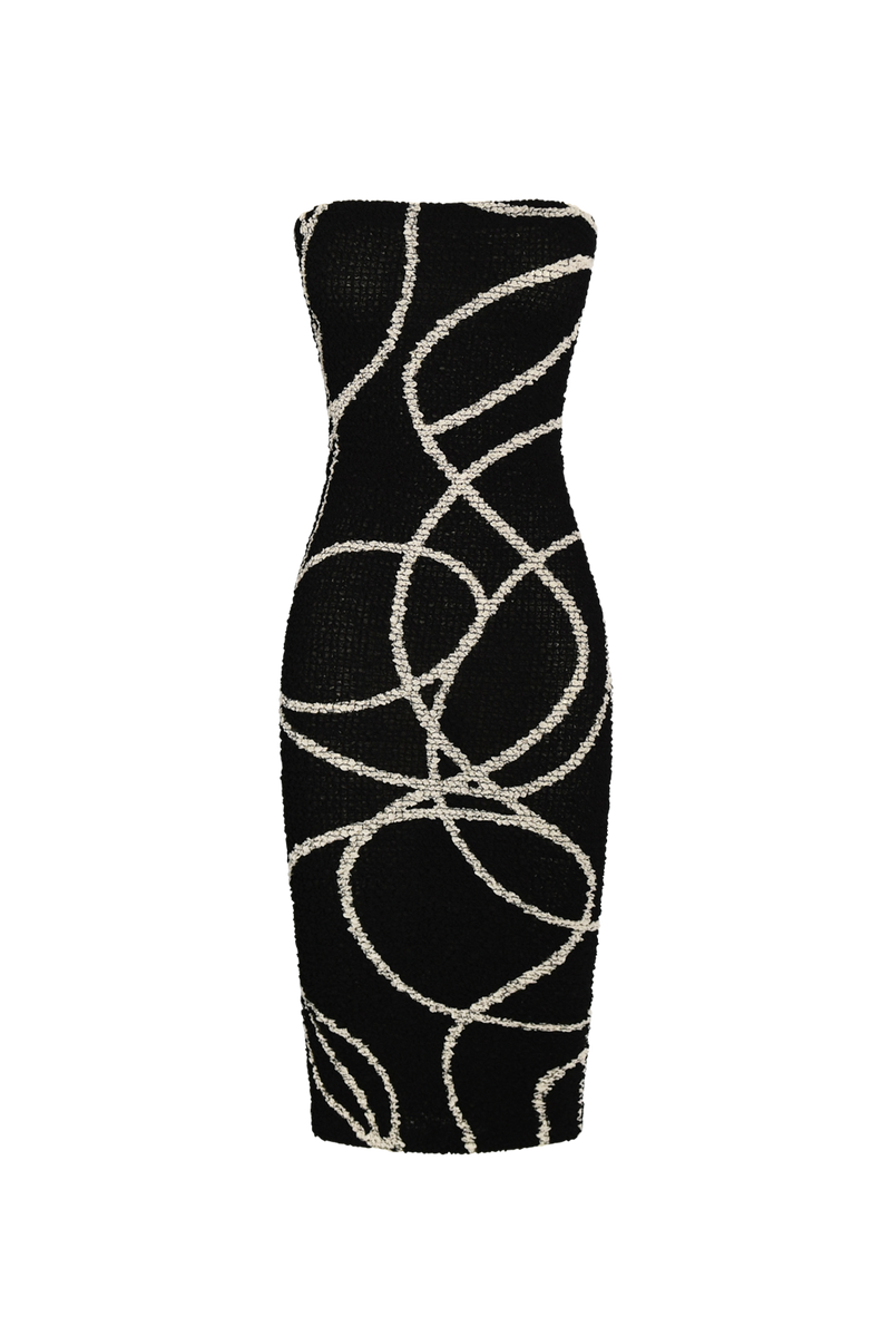 Black & White Nido Dress