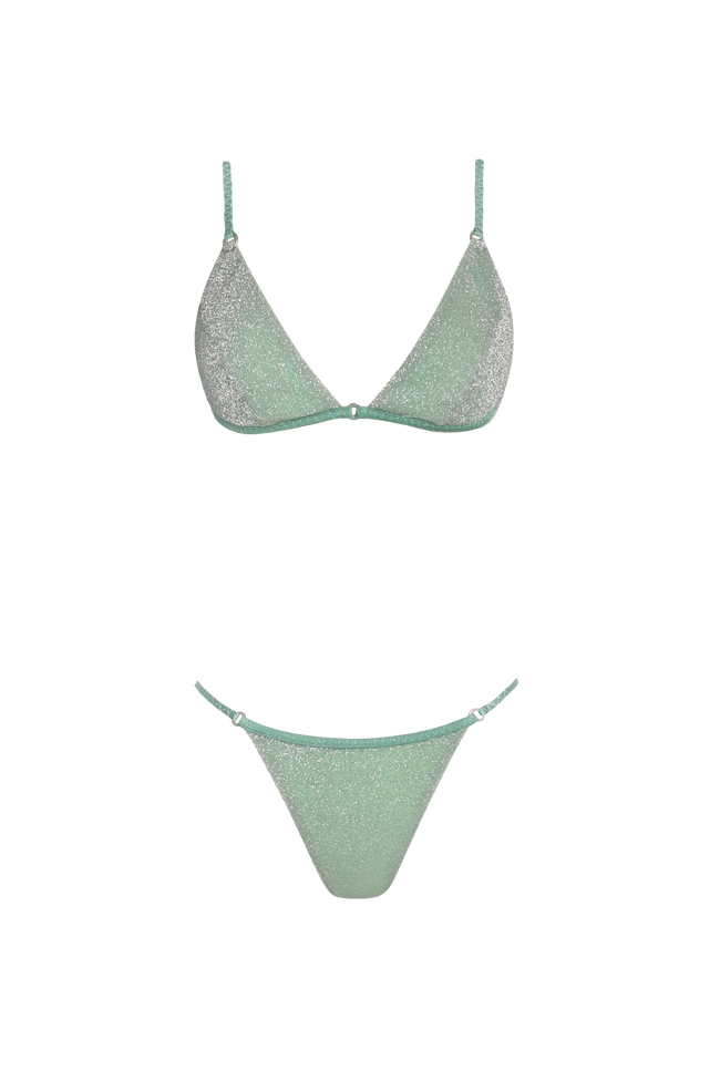 Ocean Glitter Brazilian Bikini