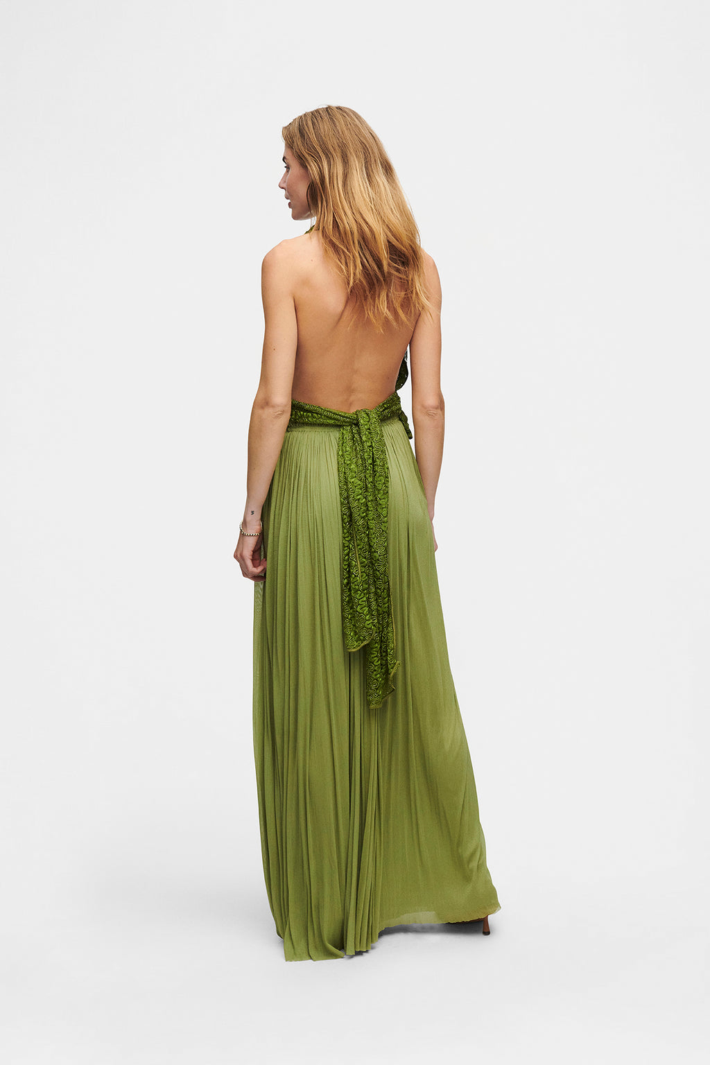 Cactus Knit Scarf Set   /   Top