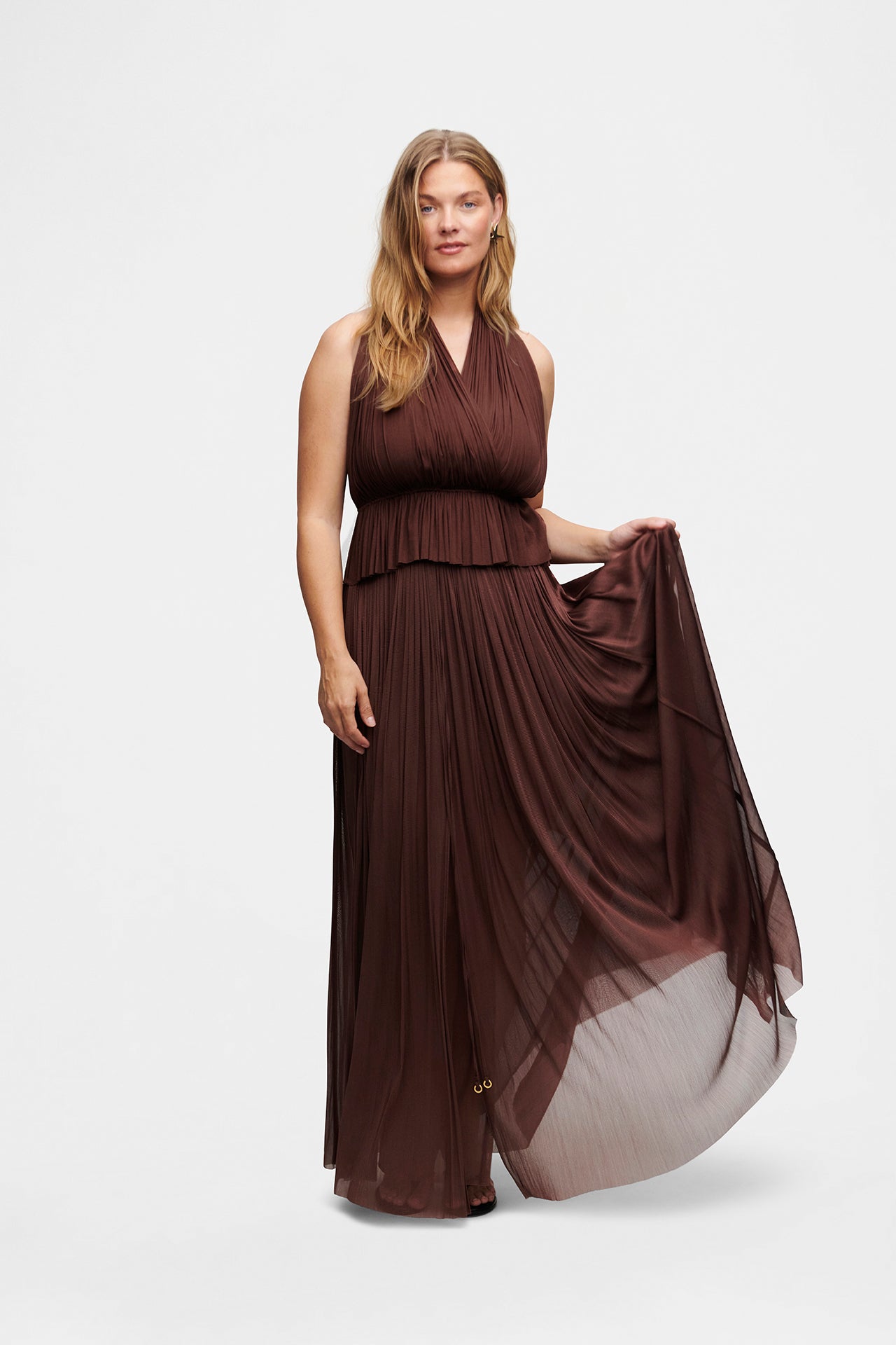 Silk Tulle Top