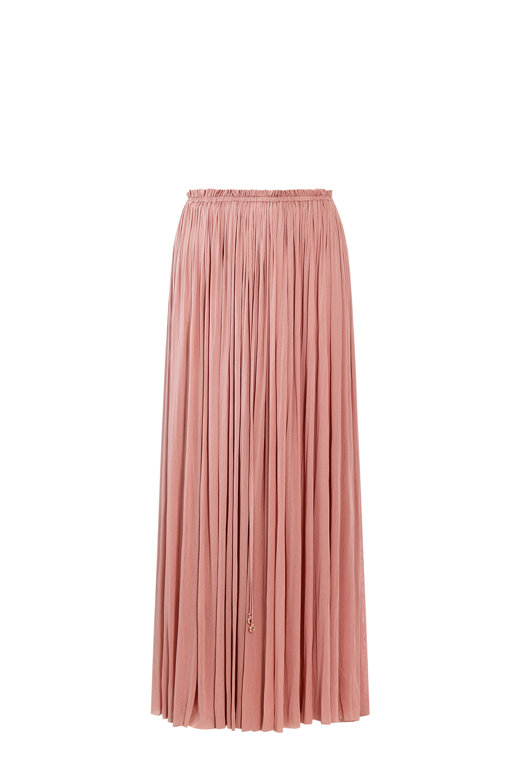 Blush Silk Tulle Skirt