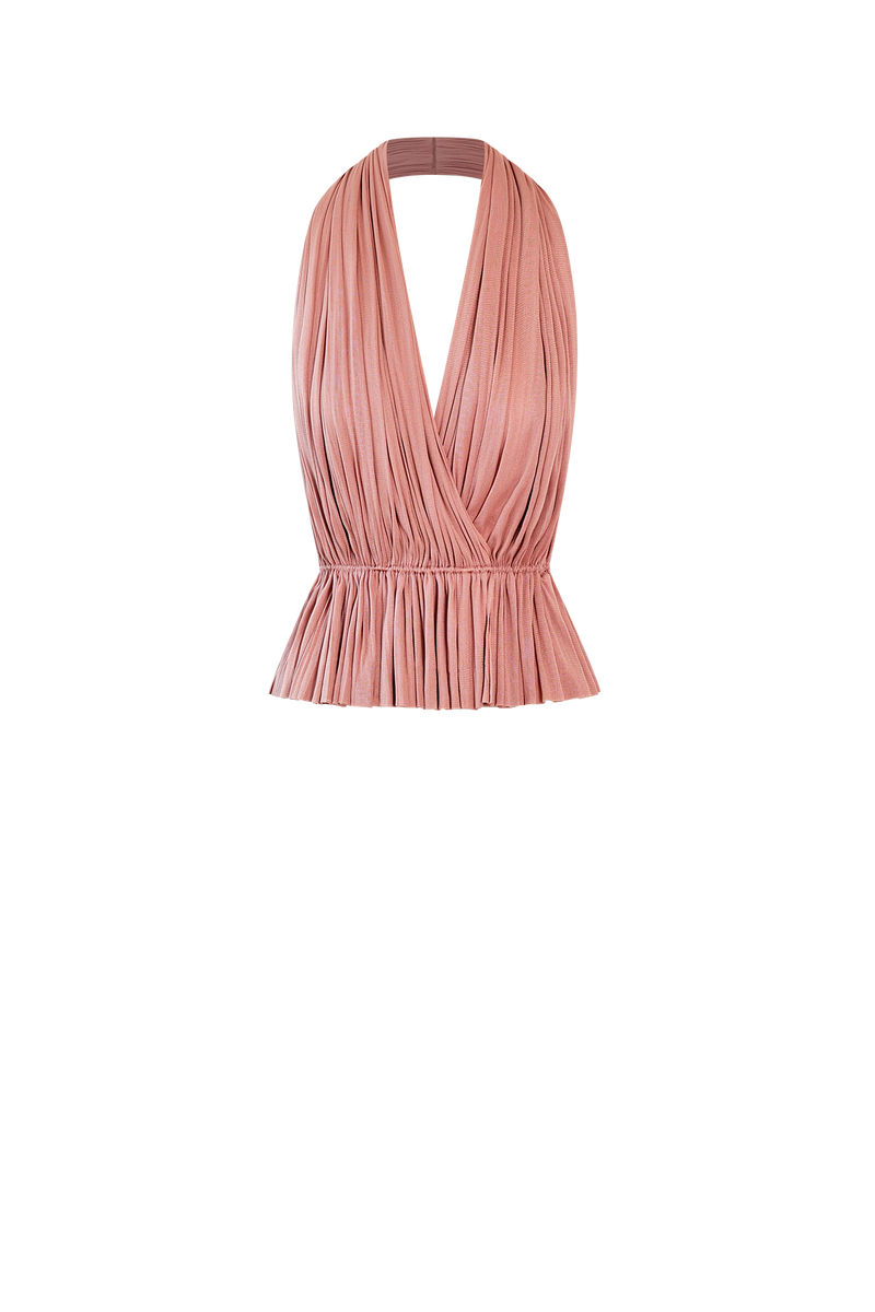 Silk Tulle Top
