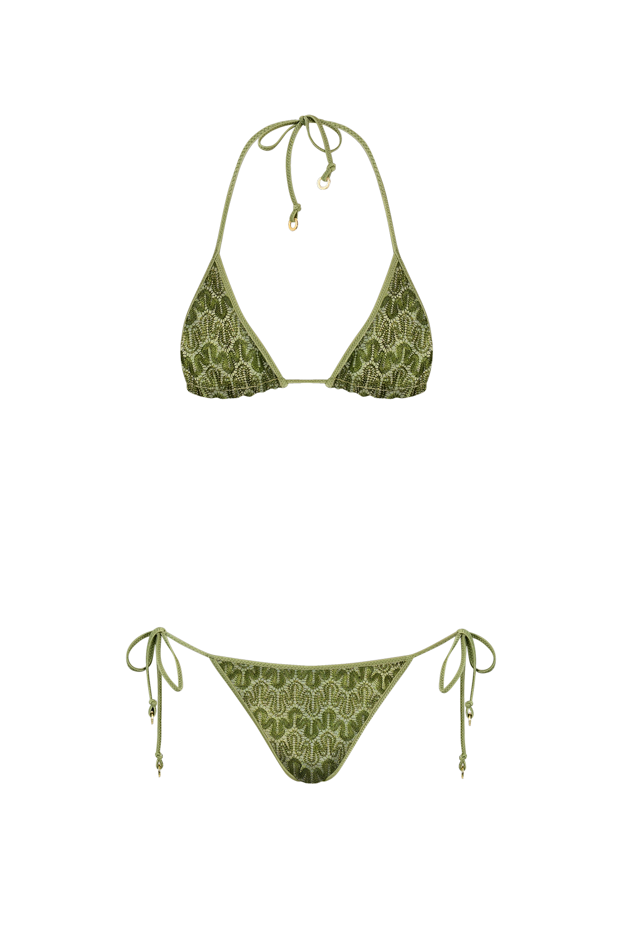 Knit Triangle Bikini