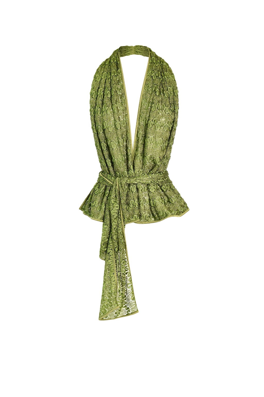 Knit Scarf Set / Top