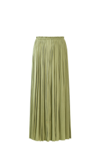 Green Silk Tulle Skirt