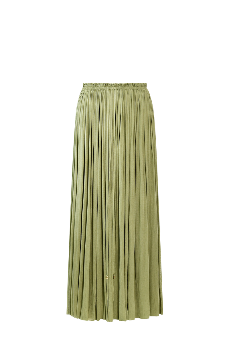 Silk Tulle Skirt