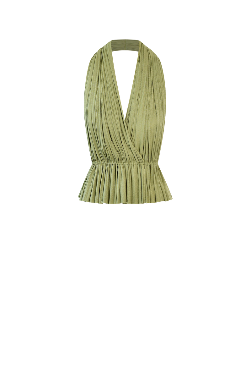 Silk Tulle Top