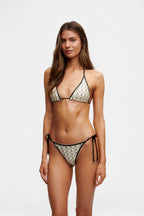 BW Knit Triangle Bikini