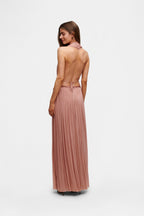 Blush Silk Tulle Skirt