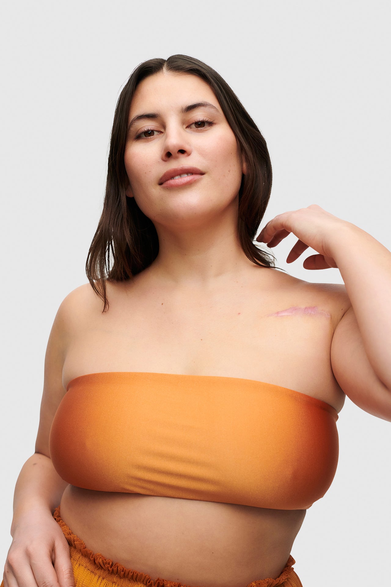 Rust Bandeau Top