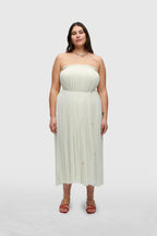 Ivory Silk Tulle Skirt