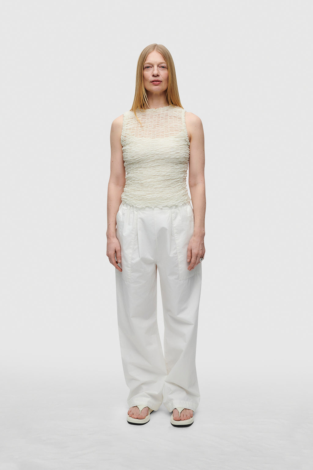 Ivory Slip Top