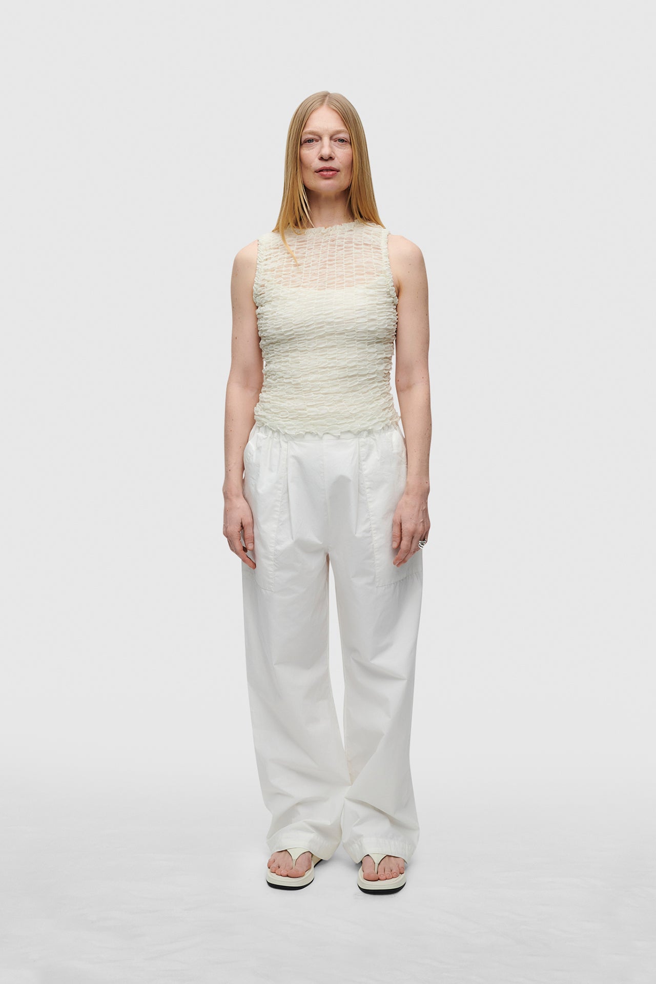 Ivory Slip Top