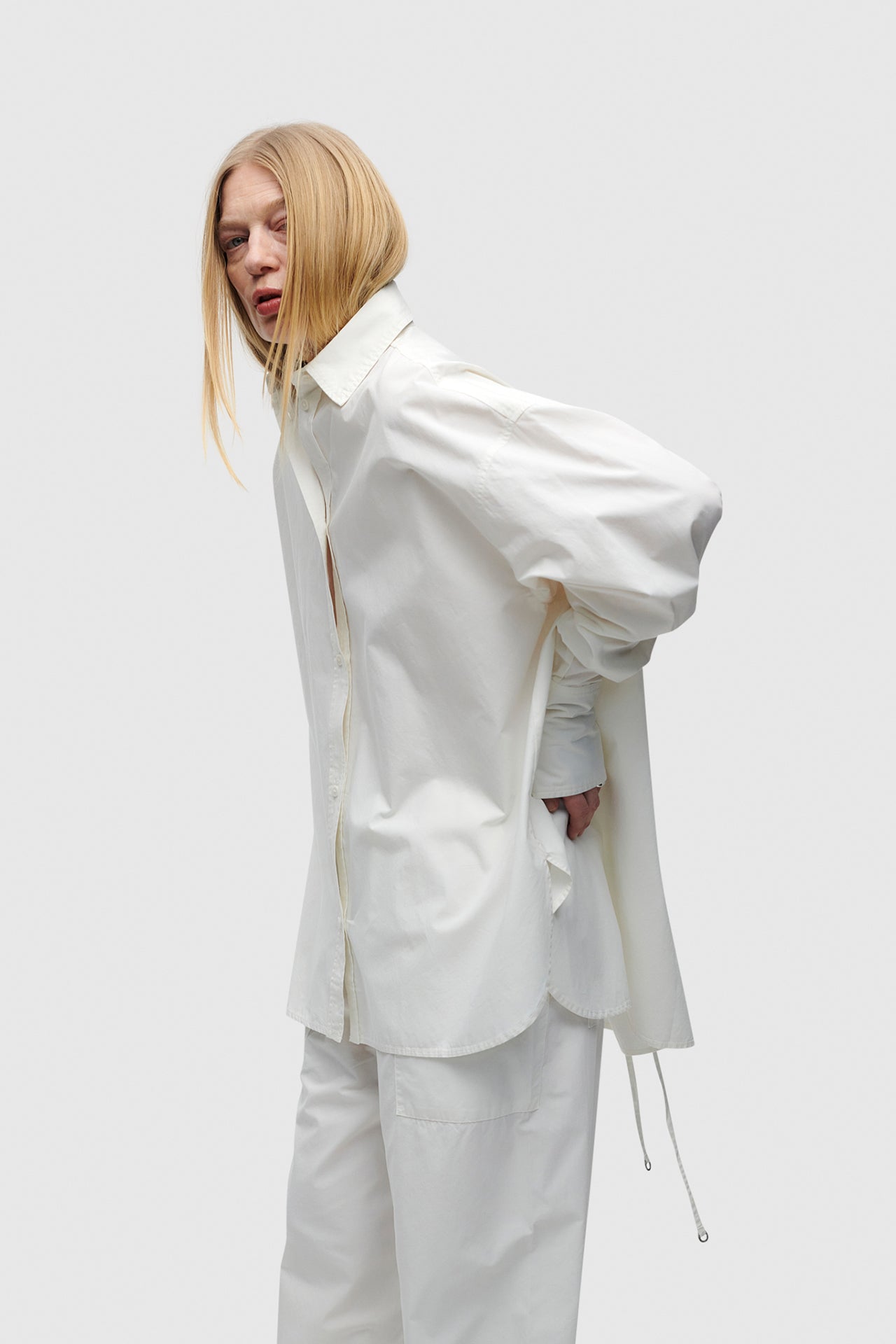 Cotton Tie Shirt