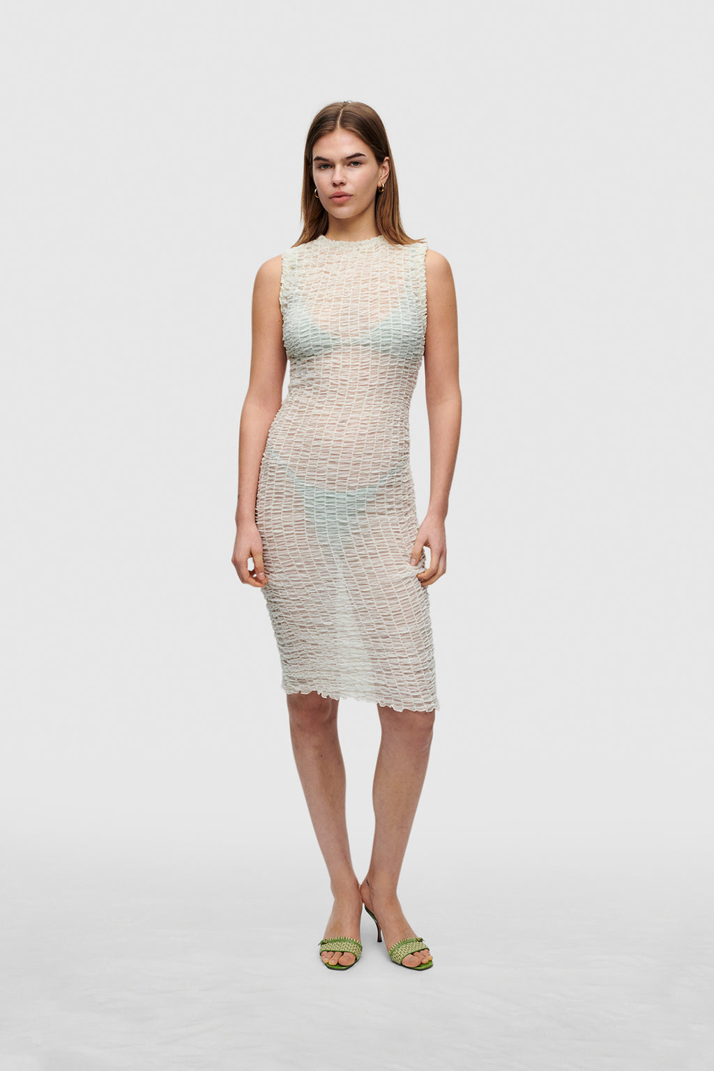 Ivory Smock Dress